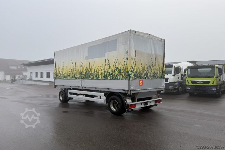 Open trailer with tarp RT 18 Plane / Swiss-Vehicle
