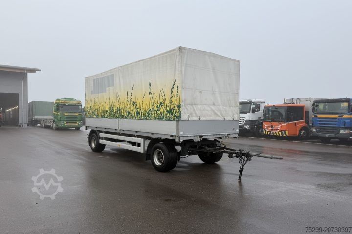 Open trailer with tarp RT 18 Plane / Swiss-Vehicle