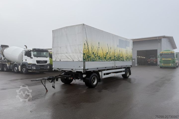 Open trailer with tarp  RT 18 Plane / Swiss-Vehicle