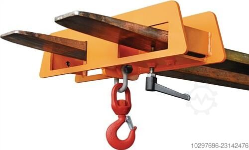 Load hook, load capacity 2500 kg, silver - 1 piece  