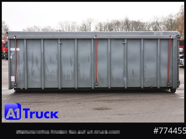 Abrollcontainer POL OSTEG Abrollcontainer 47,5m³,  Mulde, Dachplane, Portaltür