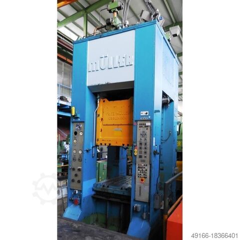 Double Column Drawing Press -Hydr. MUELLER ZE 500 - 12/12.2.1 (UVV)