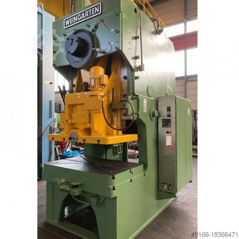 Eccentric Press - Single Column WEINGARTEN ARP 250 (UVV)