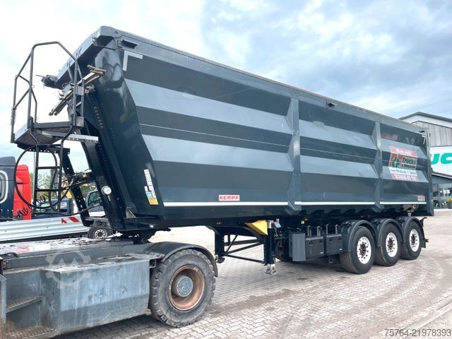 Tipper semitrailer KEMPF ca. 54m³ Stahlauflieger / Hardox / Auch Miete!