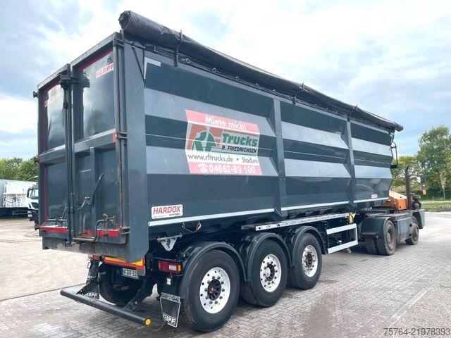 Tipper semitrailer KEMPF ca. 54m³ Stahlauflieger / Hardox / Auch Miete!