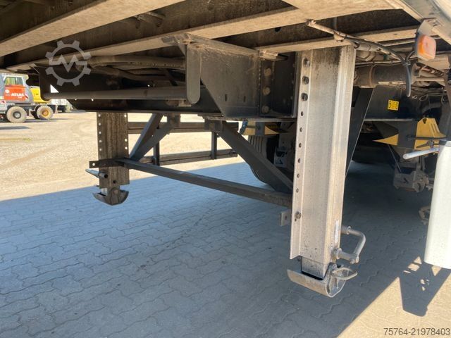 Walking floor semitrailer STAS 60m³ Agrar Schubboden/Trichter/Funk/Auch Miete!