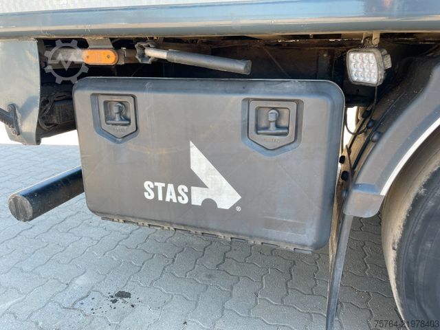 Walking floor semitrailer STAS 60m³ Agrar Schubboden/Trichter/Funk/Auch Miete!