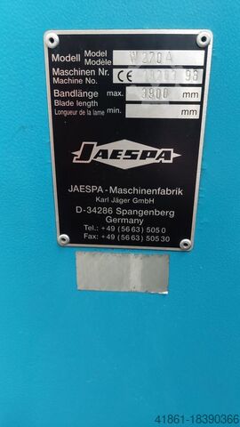 Band saw JAESPA W 270 A