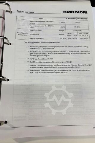 CNC-Drehmaschine DMG MORI ALX 1500/300