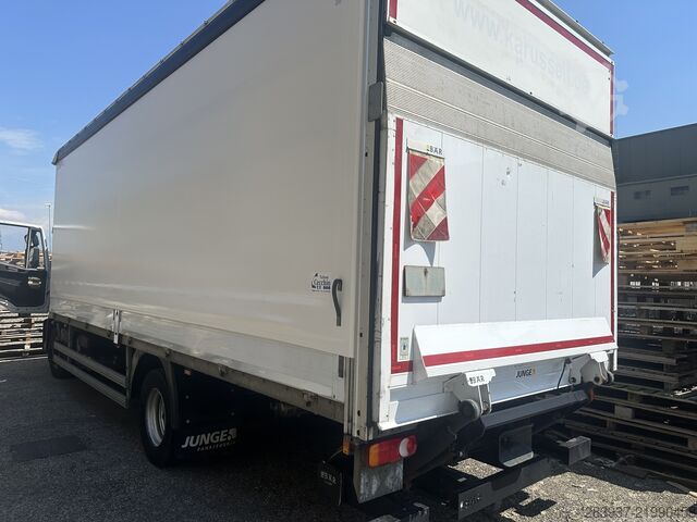 Flatbed truck with tarp IVECO 120E25