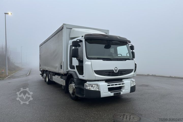 LKW mit Pritsche & Plane Renault Premium 430 6x2 Plane / HB / Swiss-Vehicle