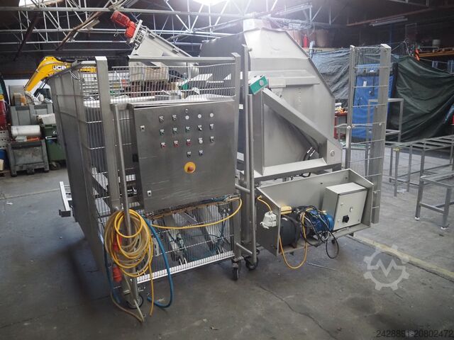 Kipp- und Dosieranlage De Jager RVS