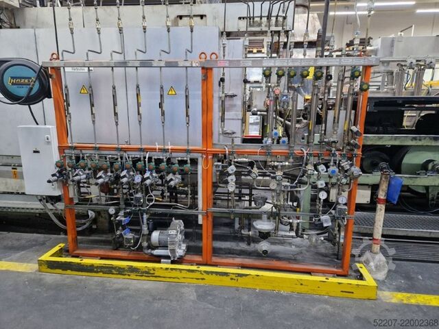 El. heated continuous furnace system SAFED T 80/54 Ti
