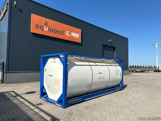 Tank container Welfit Oddy 20FT ISO, 24.890L / 1-COMP / 3 BAFFELS / T12 / ...