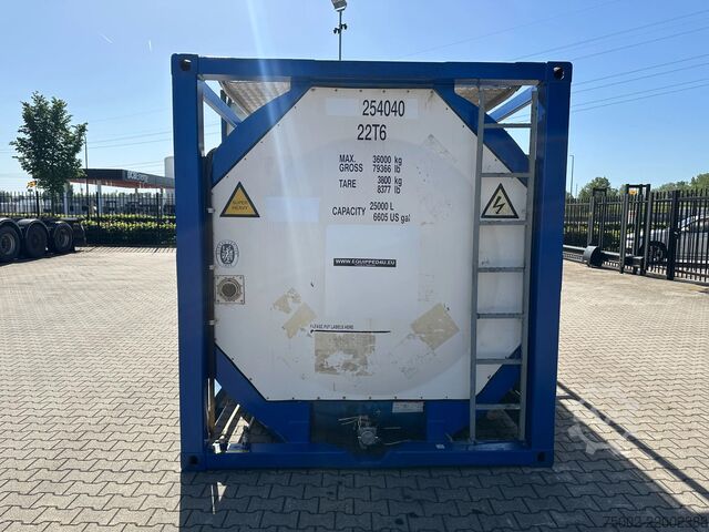 Tank container Welfit Oddy 20FT ISO, 24.890L / 1-COMP / 3 BAFFELS / T12 / ...