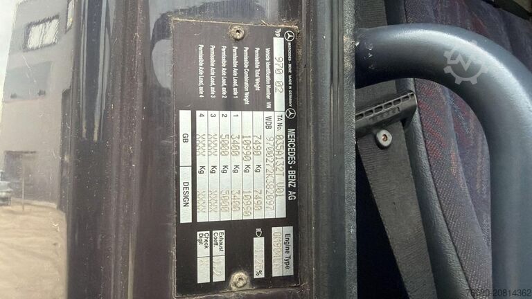 Autotransporter Mercedes-Benz Atego 815 (PROBLEM EMBREYAGE / CLUTCH PROBLEM /...