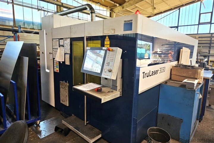Laserschneidanlage TRUMPF TruLaser 3030 Fiber