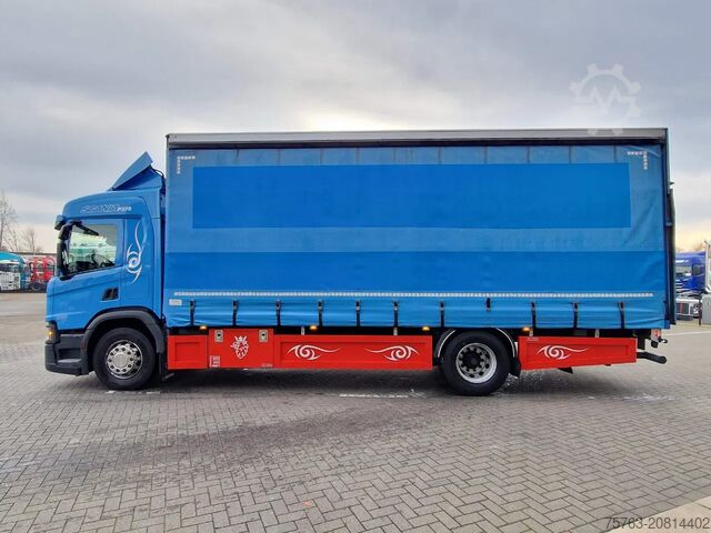 Schiebeplane Scania P370 4x2 Tautliner 4x2 - Loadlift - Full air - ...