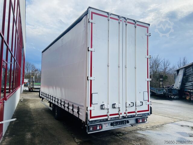 Anhänger mit Pritsche & Plane Ackermann Z-KA-F10.5/7,6 1 Achs Planenanhänger 10,5 t GG