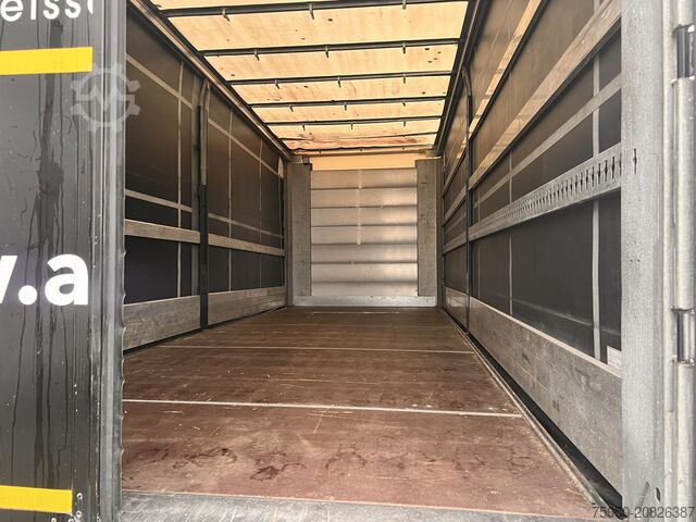 Anhänger mit Pritsche & Plane Fliegl TPS135 13,5 t Tandemplanenanhänger, neuwertig