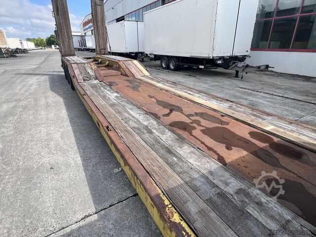 Tieflader-Sattelauflieger LANGENDORF SATBUE 30/38 3 Achs Tiefbett- Satteltieflader