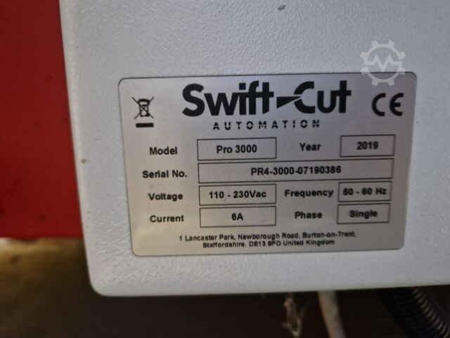Plasmaschneidmaschine Swift Cut Pro 3000