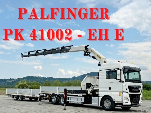 Autokran MAN TGX 26.440 * PK 41002-EH E + FUNK + Anhänger*TOP