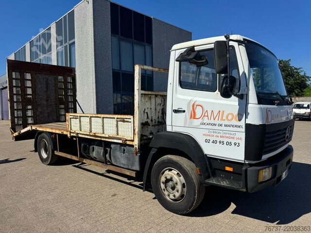 Car carrier van Mercedes-Benz 1317 **FULL STEEL SUSPENION-WINCH**