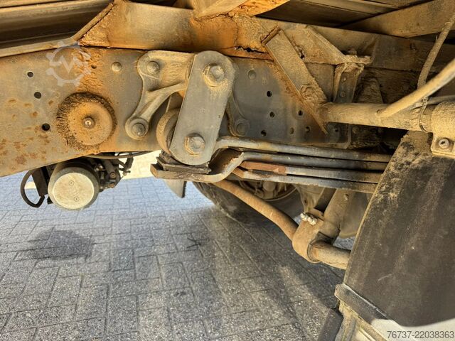Car carrier van Mercedes-Benz 1317 **FULL STEEL SUSPENION-WINCH**
