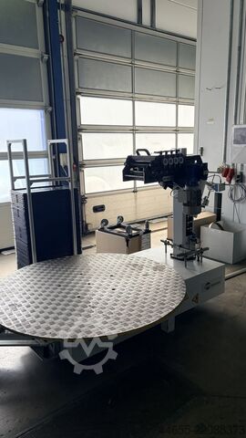 Pallet Decoiler with Straightener Huras HPR-1500-220