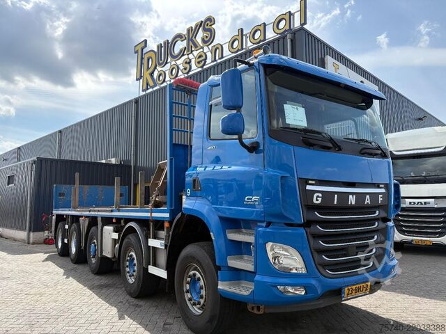 Open body Ginaf X 5250 460 + 10X4 + EURO 6 + 4 X STUURAS