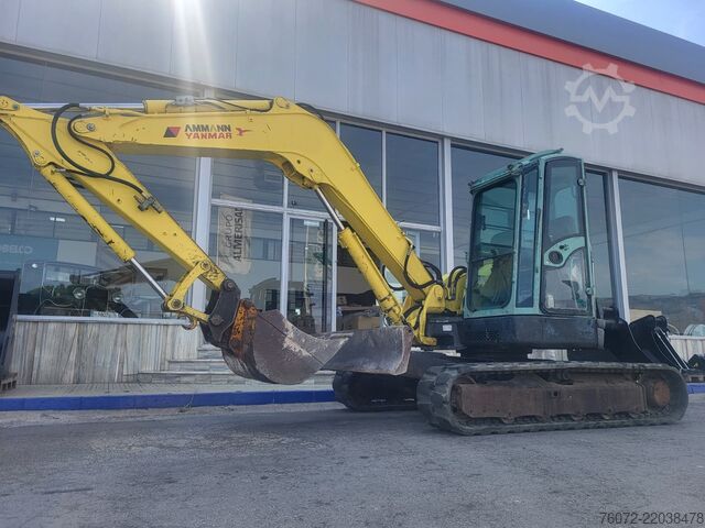 Mini excavator with rubber tracks Yanmar ViO75-A
