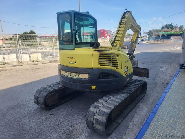 Mini excavator with rubber tracks Yanmar ViO75-A