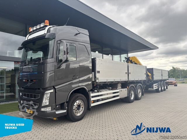 Tipper with crane Volvo FH 500 6x2/4 HIAB X-HIPRO 192 E-2 I.C.M. KEMPF ...