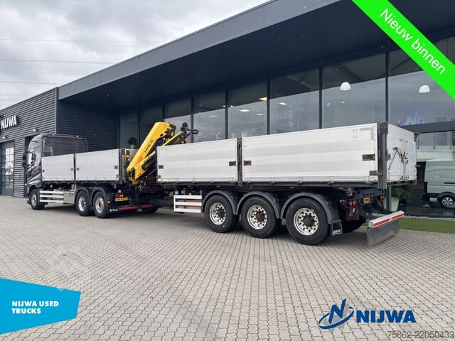 Tipper with crane Volvo FH 500 6x2/4 HIAB X-HIPRO 192 E-2 I.C.M. KEMPF ...