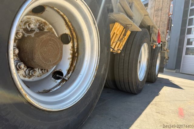 Low loader semitrailer MÜLLER-MITTELTAL T3 Zwangsgelenkt