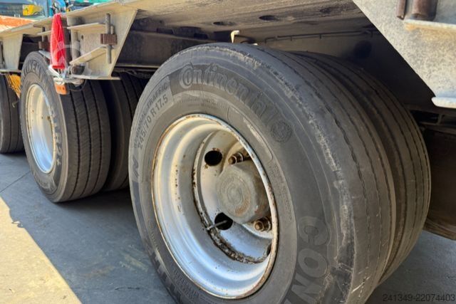 Low loader semitrailer MÜLLER-MITTELTAL T3 Zwangsgelenkt