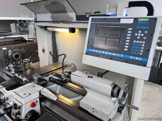 Cycle-controlled lathe WEILER E 35 D