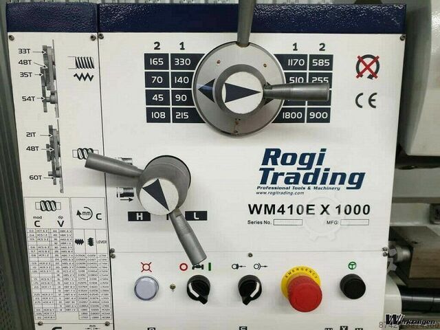 Universal lathe Rogi WM410EX1000