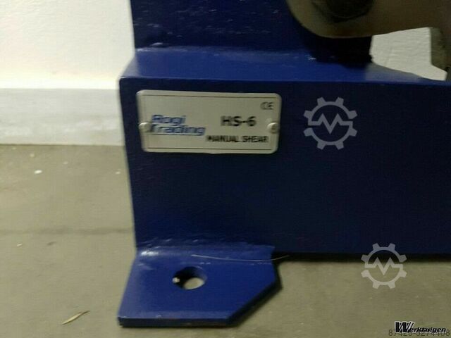 Lever plate shears Rogi HS6