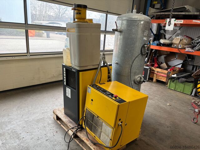 Schraubenkompressor mit Kessel/Trockner Kaeser SX 6