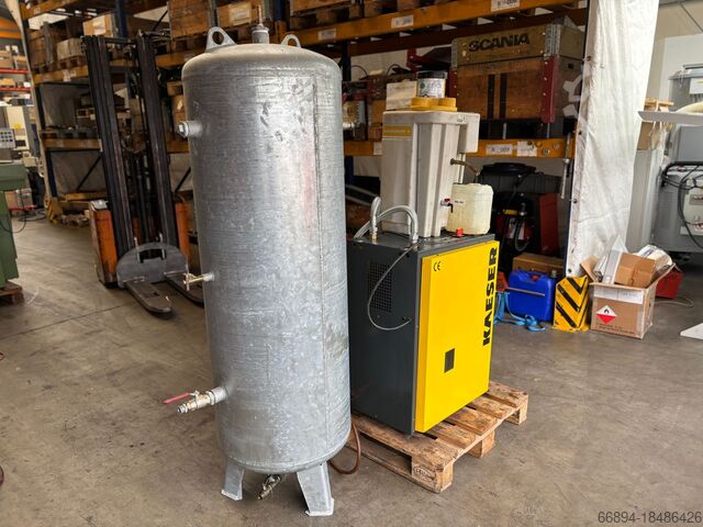 Schraubenkompressor mit Kessel/Trockner Kaeser SX 6