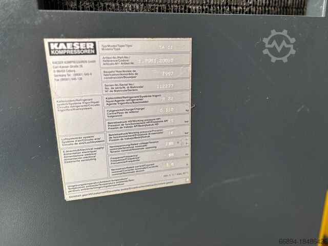 Schraubenkompressor mit Kessel/Trockner Kaeser SX 6