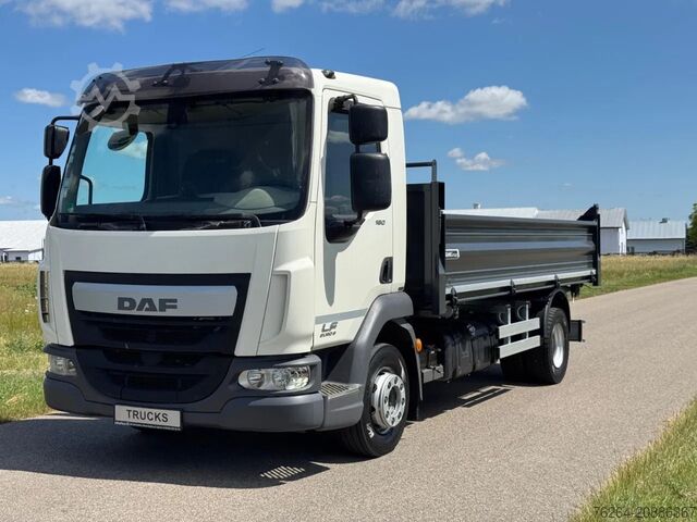 3-sided tipper DAF LF 180 3 KANT KIPPER EURO6 NIEUWSTAAT!