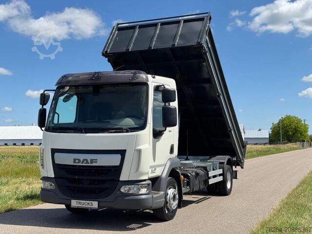 3-sided tipper DAF LF 180 3 KANT KIPPER EURO6 NIEUWSTAAT!