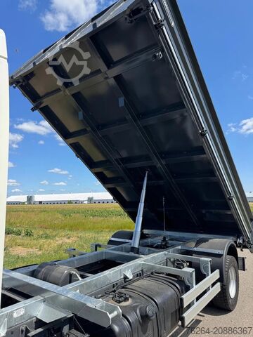 3-sided tipper DAF LF 180 3 KANT KIPPER EURO6 NIEUWSTAAT!