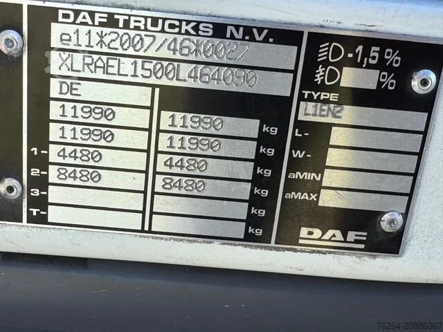 3-sided tipper DAF LF 180 3 KANT KIPPER EURO6 NIEUWSTAAT!