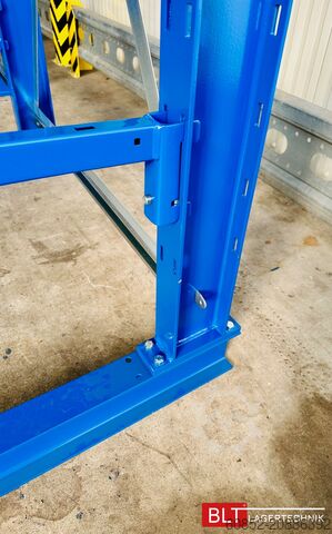 Cantilever rack ca. 3,15 lfm. Kragarmregal Langgutregal H: 250 cm 140 kg/Arm META Multistrong