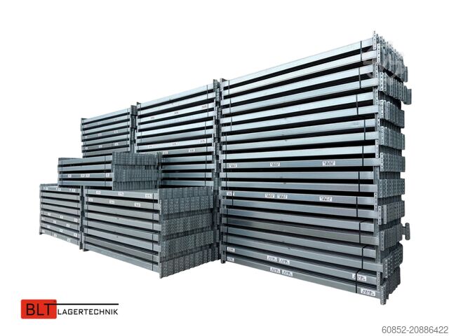 Heavy-duty shelf ca. 50,30 lfm. Dexion P90 Palettenregale H:6,5m Fachlast: 3000kg Schwerlastregale
