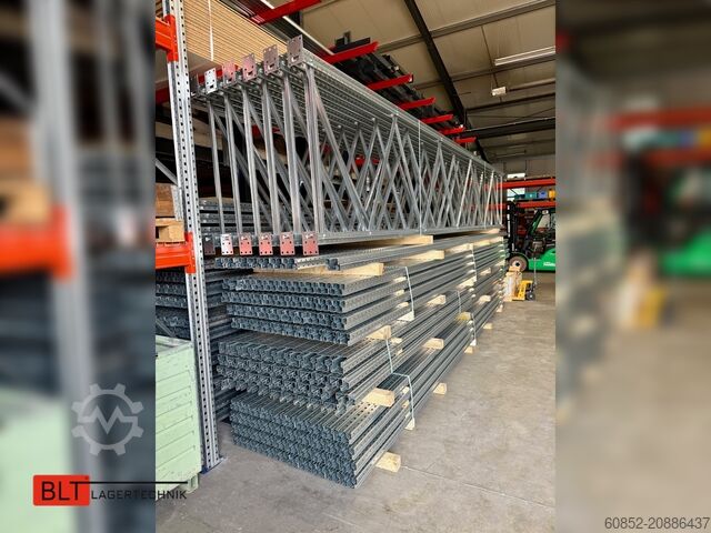 Heavy-duty shelf ca. 30,8 lfm. Dexion P90 Palettenregale H:6,5m Fachlast: 3000kg Schwerlastregale